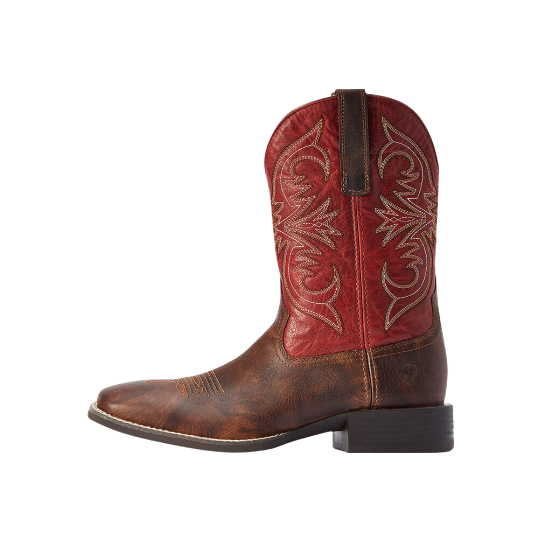 Ariat Men's Sport Pardner Matte Rebel Brown Boot