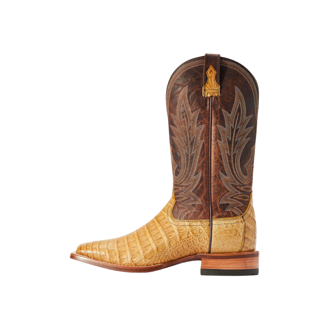 Ariat Men's Gungsliger Cowboy Brown Exotic Boot