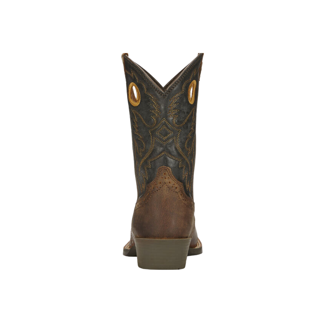 Ariat Youth Boy's Roughstock Distressed Brown Boots