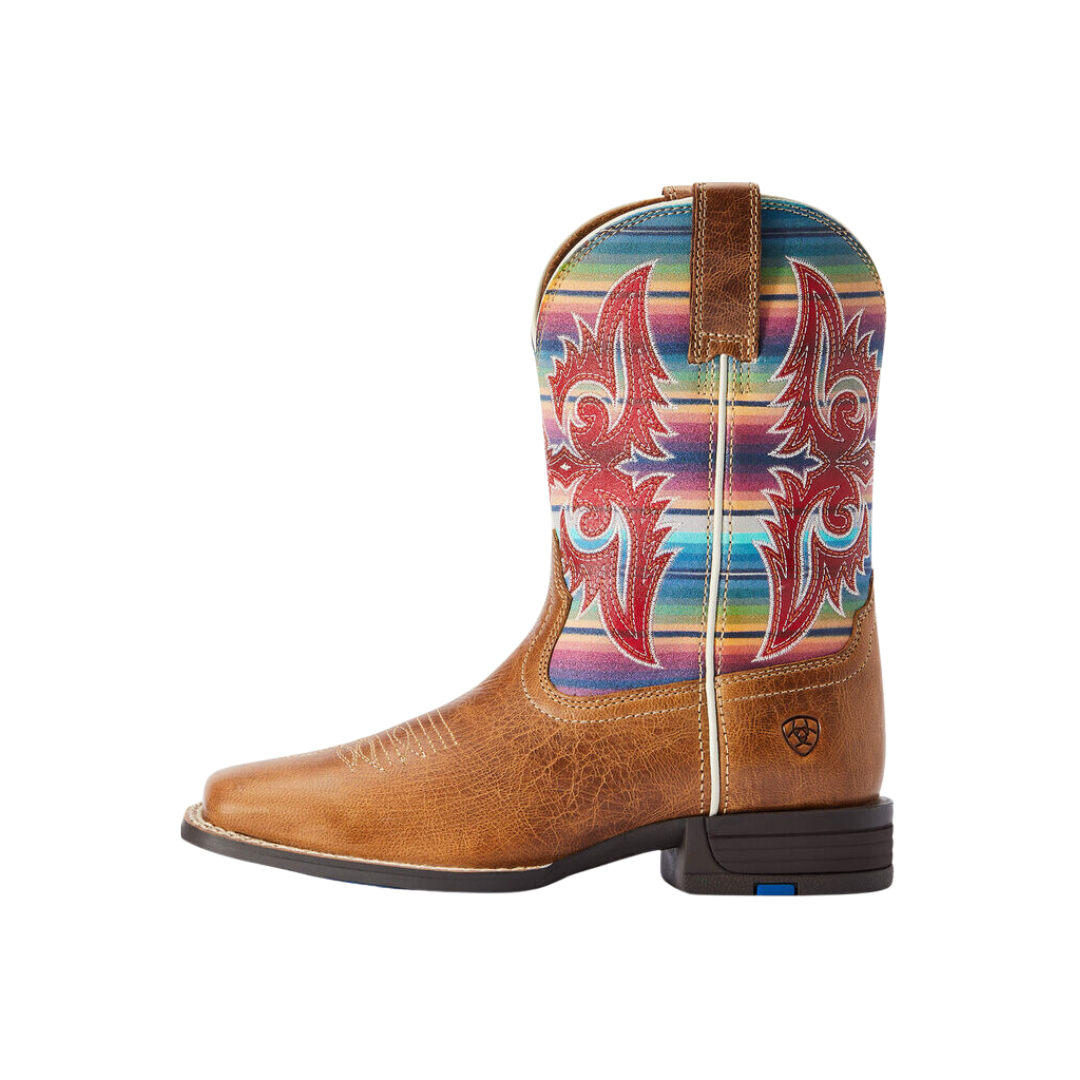 Ariat Youth Unisex Lonestar Western Ridge Tan Boots