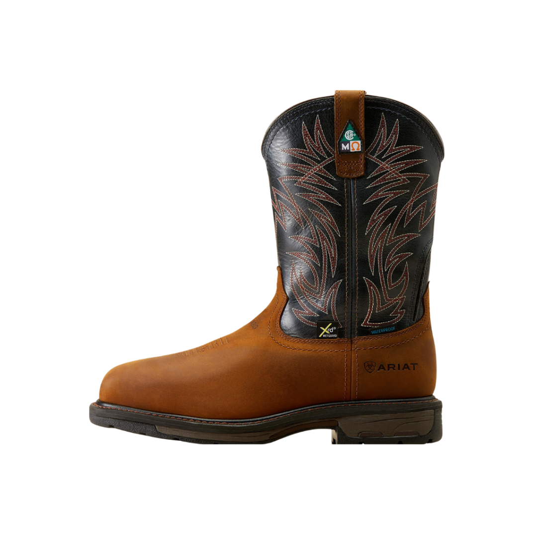 Ariat Men's Workhog Mertguard Composite Midnight Blue Boots