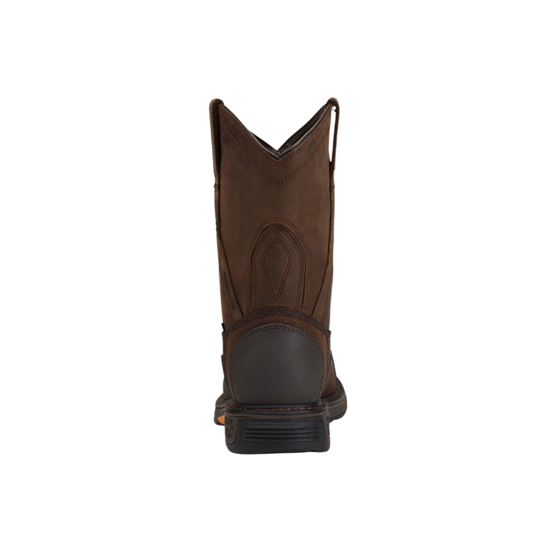 Ariat Men's Waterproof Composite Toe Work Brown Boots