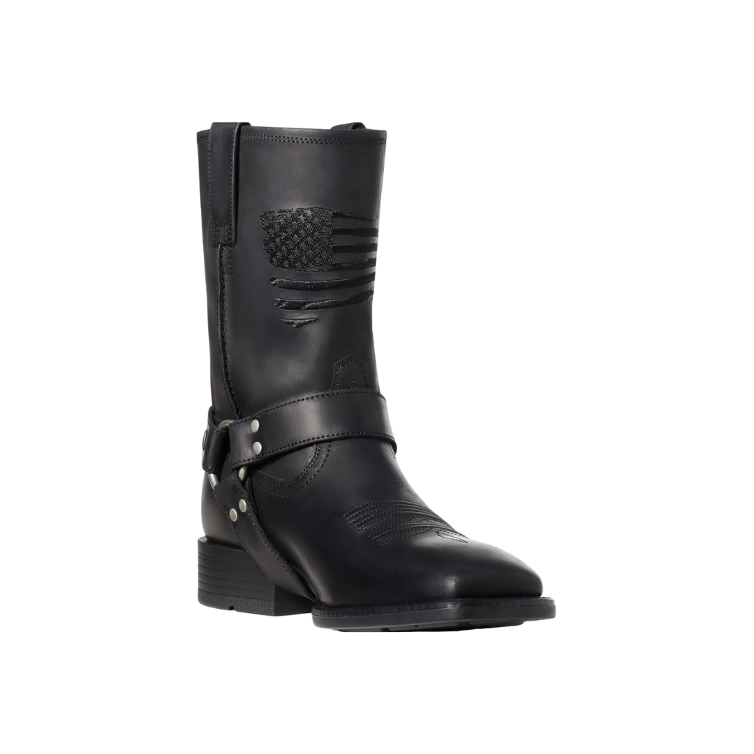 Ariat Men's Harness Patriot Ultra Black Boots