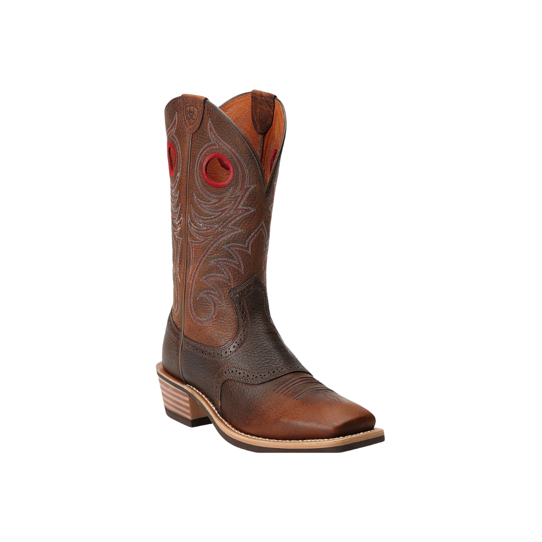 Ariat Men's Heritage Roughstock Wide Western Brown Boots