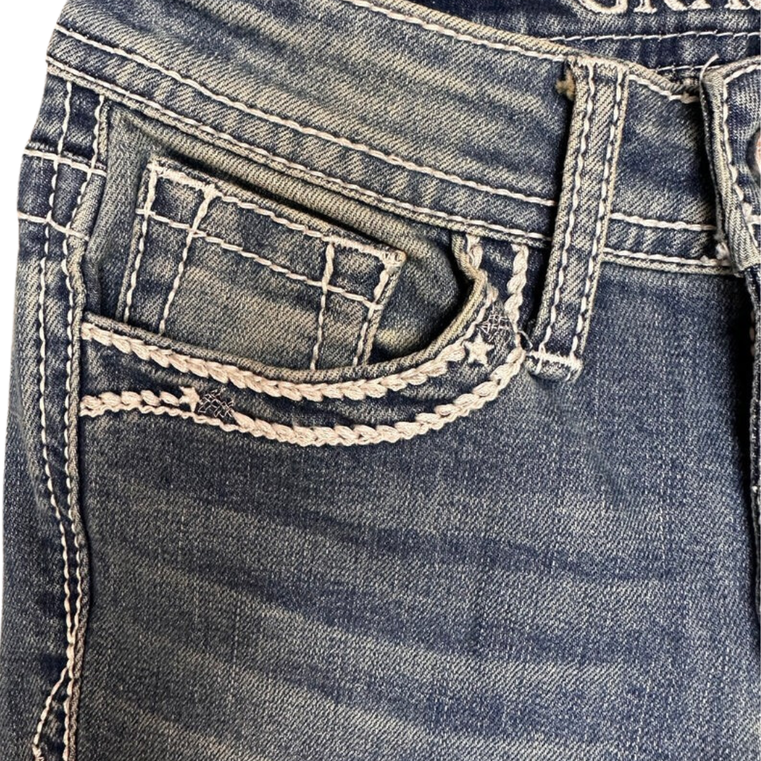 Grace Kid's Flower Dream Catcher Flare Jeans