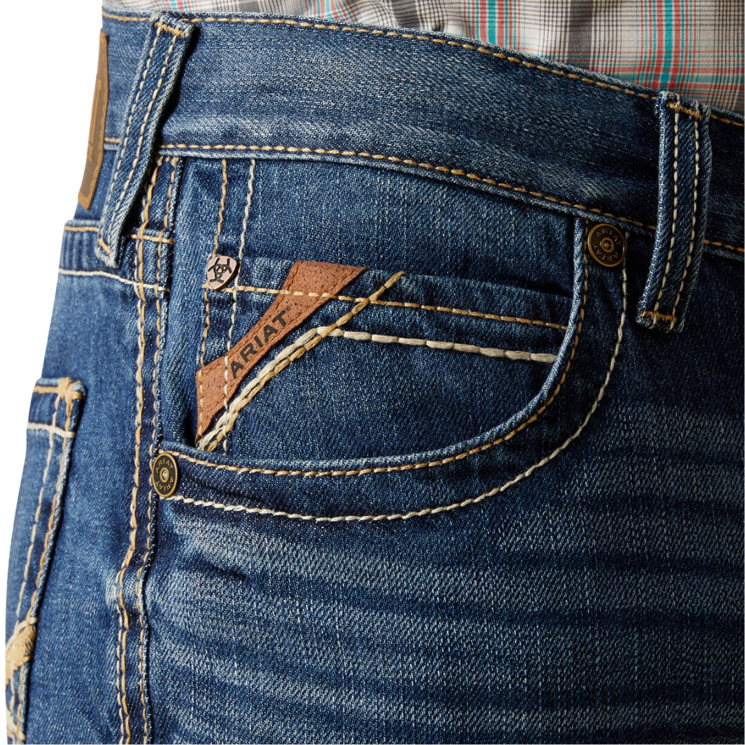 Ariat Men's M5 Bucklin Straight Pismo Jeans