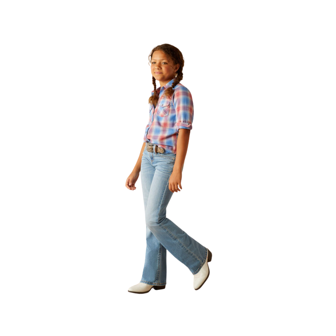 Ariat Youth Girl's Hasley Boot Cut Porto Jeans