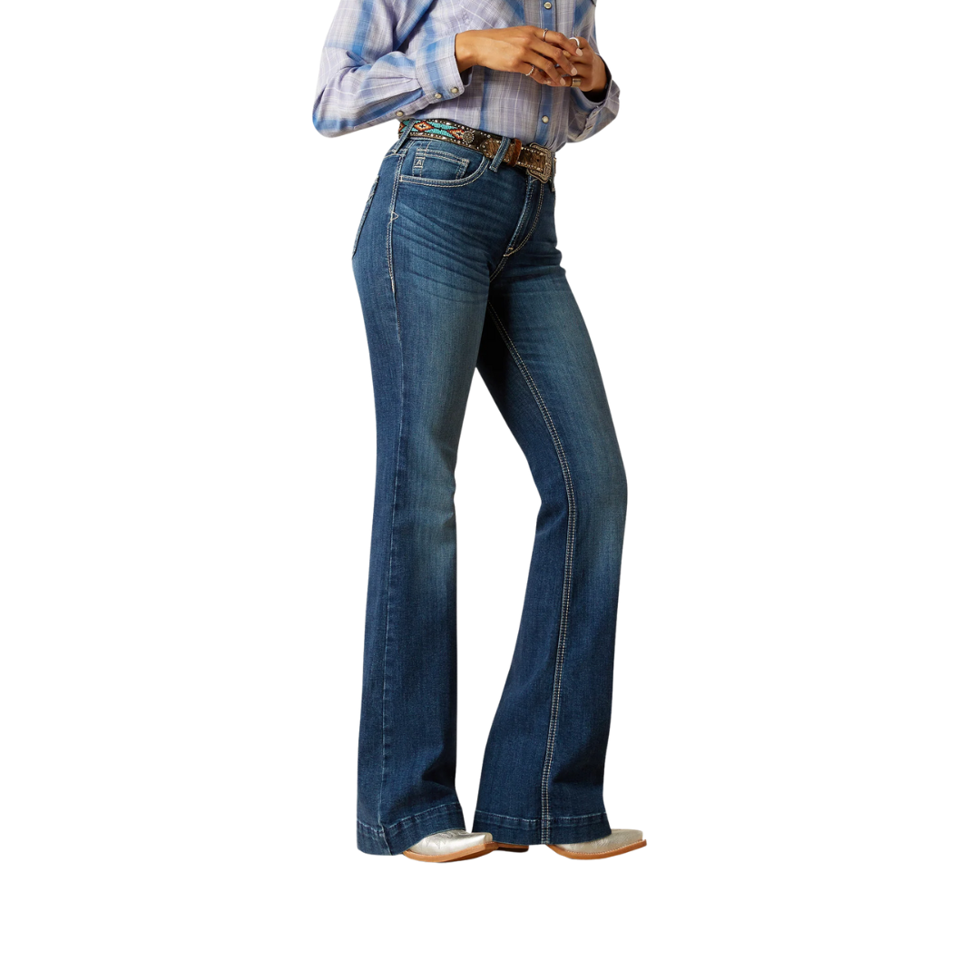 Ariat Women's Paula Slim Trouser Blue Jeans