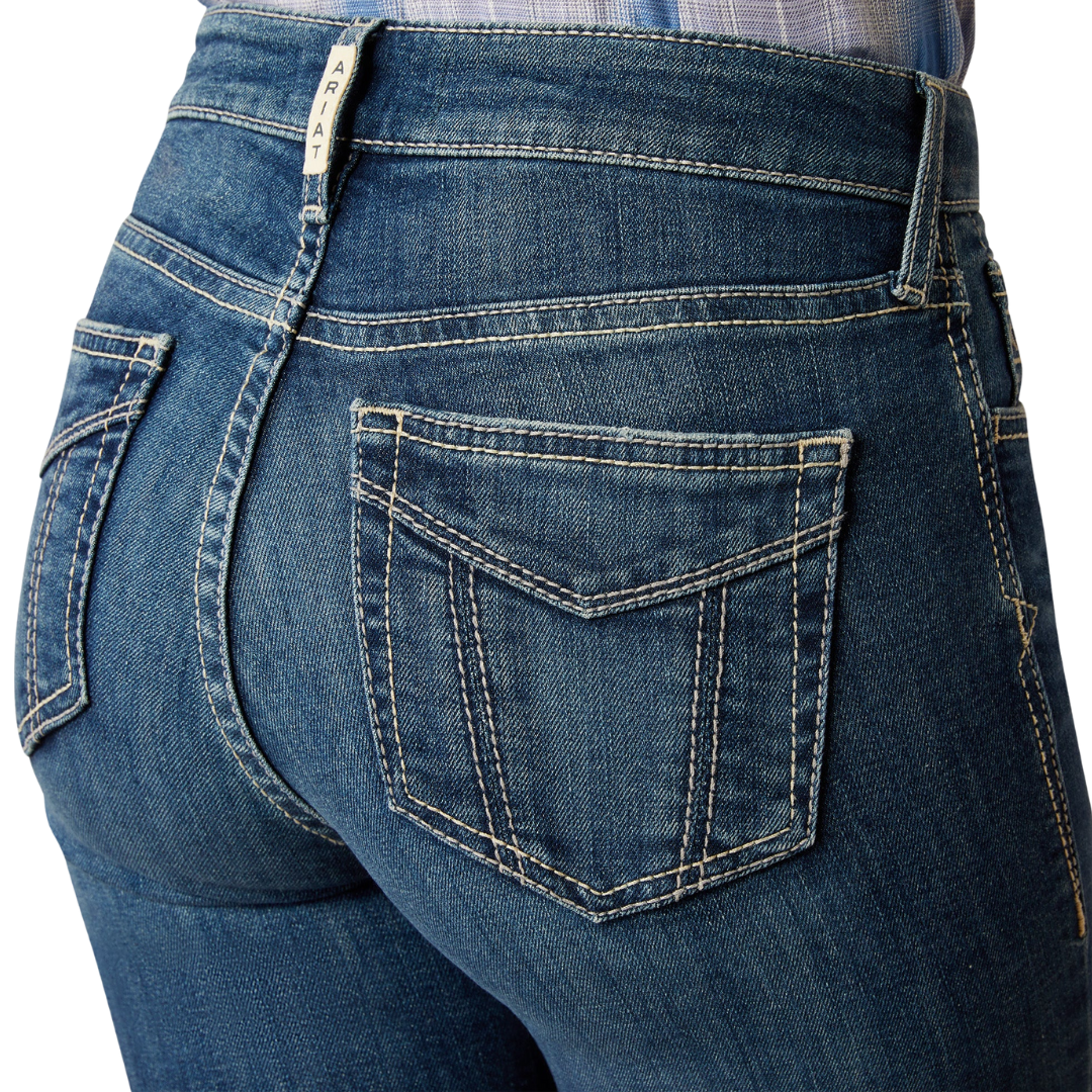 Ariat Women's Paula Slim Trouser Blue Jeans