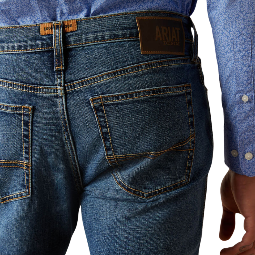 Ariat Men's M8 Modern Miles Straight Carlos Jeans
