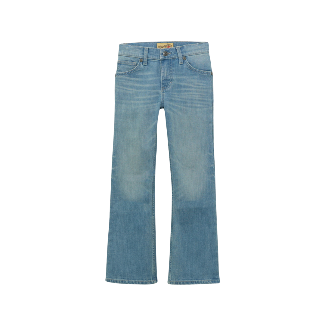 Wrangler Youth Boy's Vintage Bootcut Blue Jeans - Big & Tall