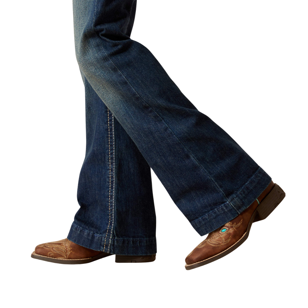 Ariat Youth Girl's Olivia Trouser Pacific Blue Jeans