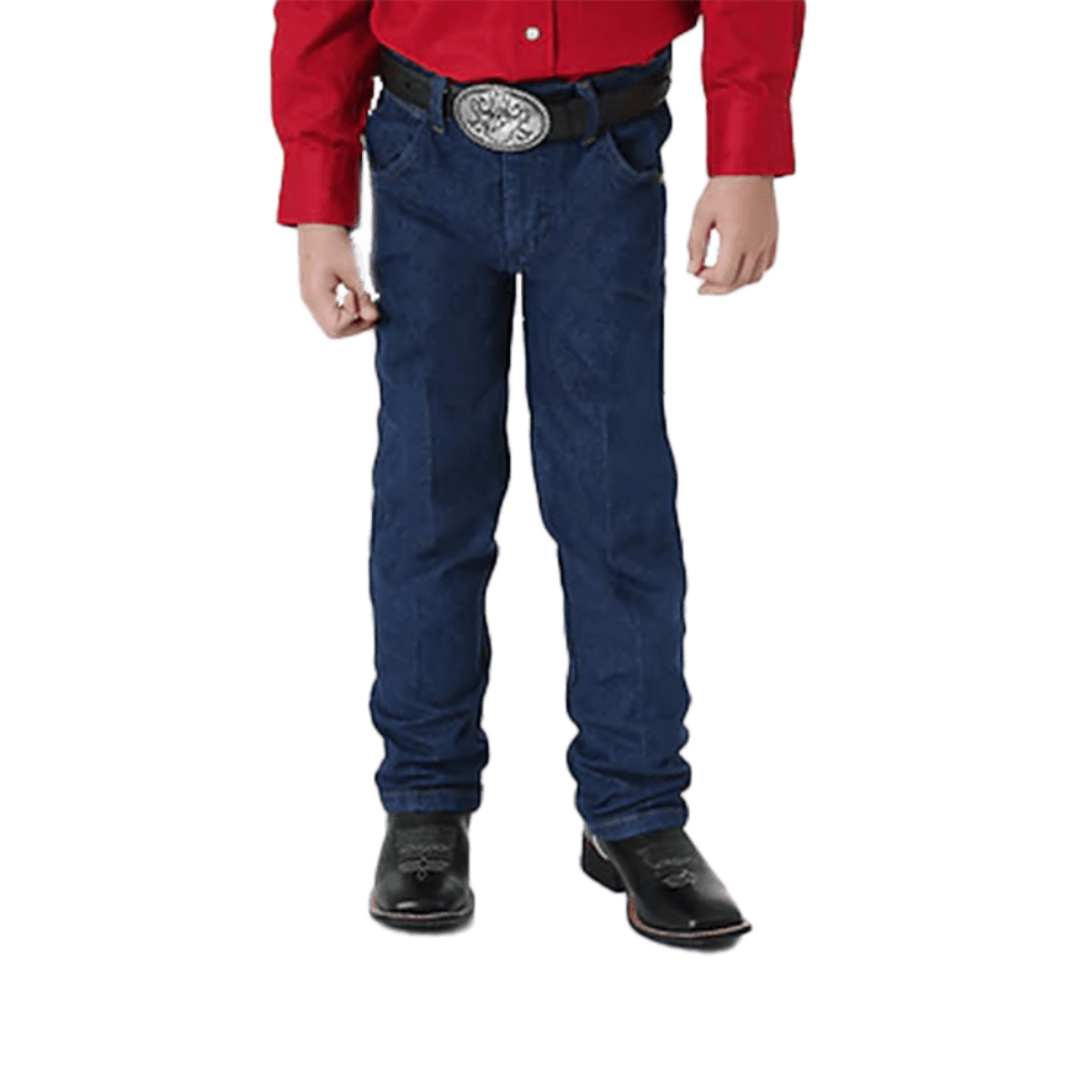 Wrangler Toddler Boy's Original Fit Prewashed Indigo Blue Jeans