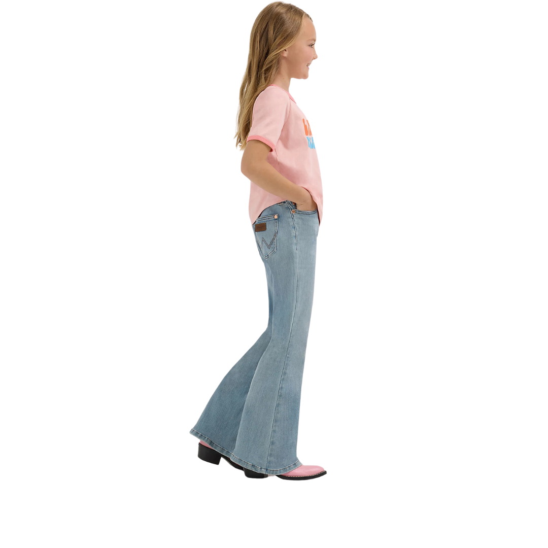 Wrangler Youth Girl's Lainey Wilson Daydream Blue Jeans