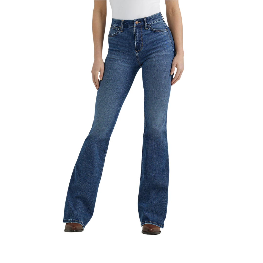 Wrangler Women's Bespoke Flare Lily Jeans
