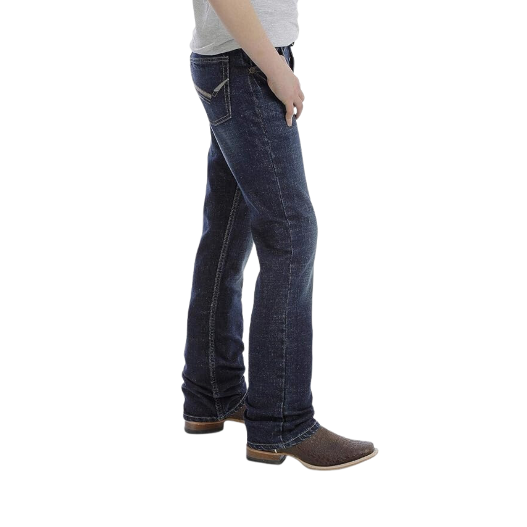 Wrangler Youth Boy's 20X Hampton Vintage Bootcut Bue Jeans