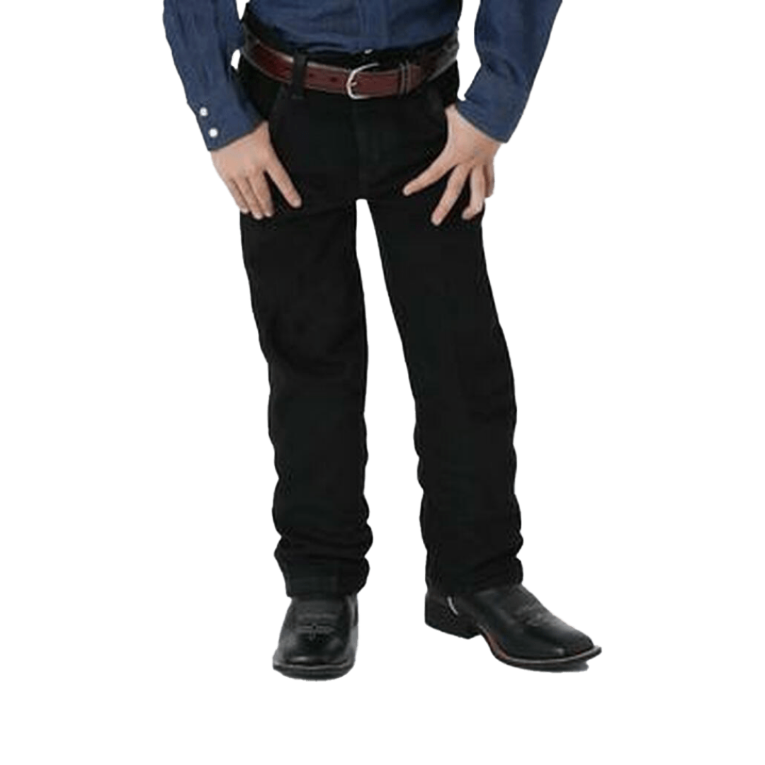 Wrangler Youth Boy's Silver Edition Original Fit Black Jeans