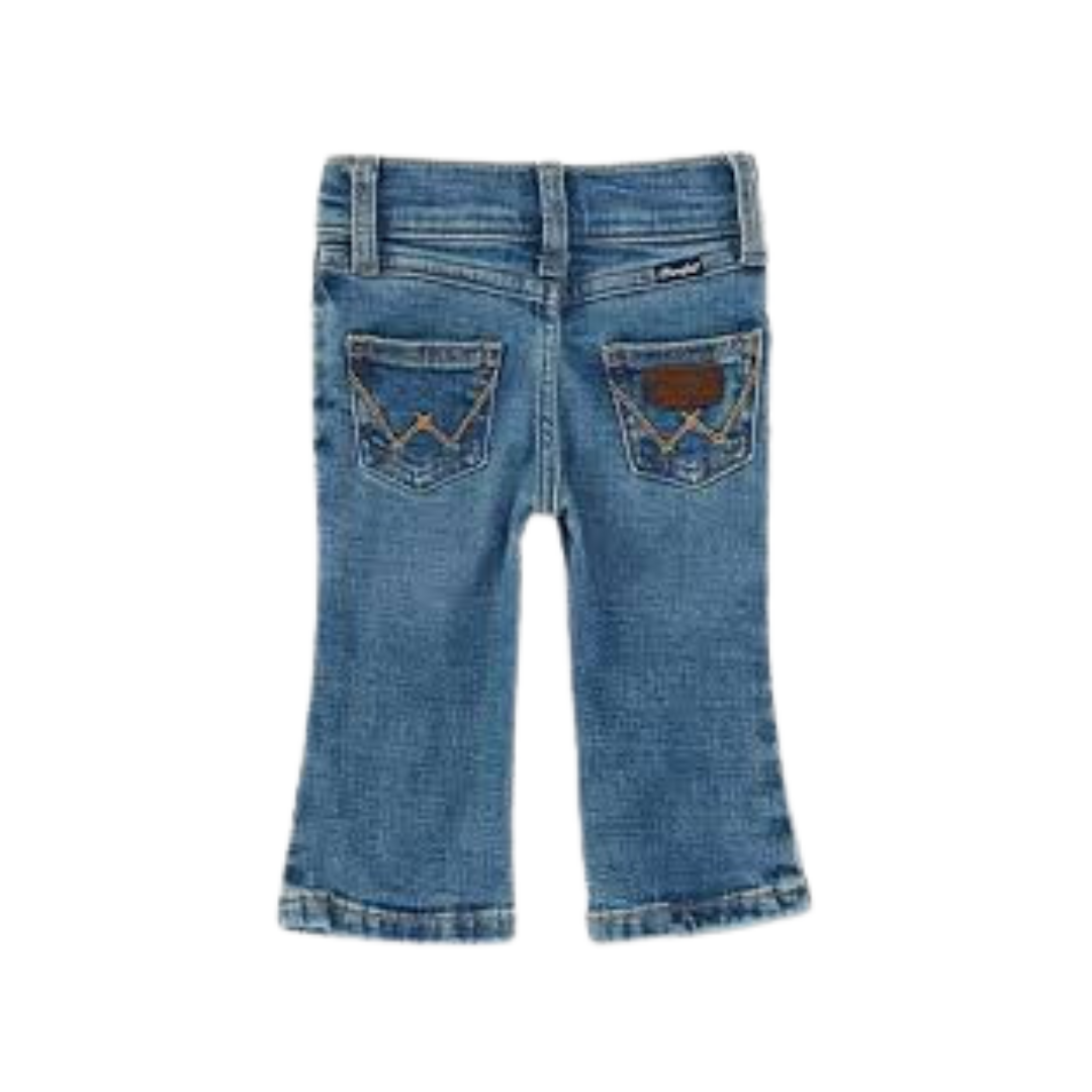 Wrangler Infant Boy's Machine Bootcut Blue Jeans