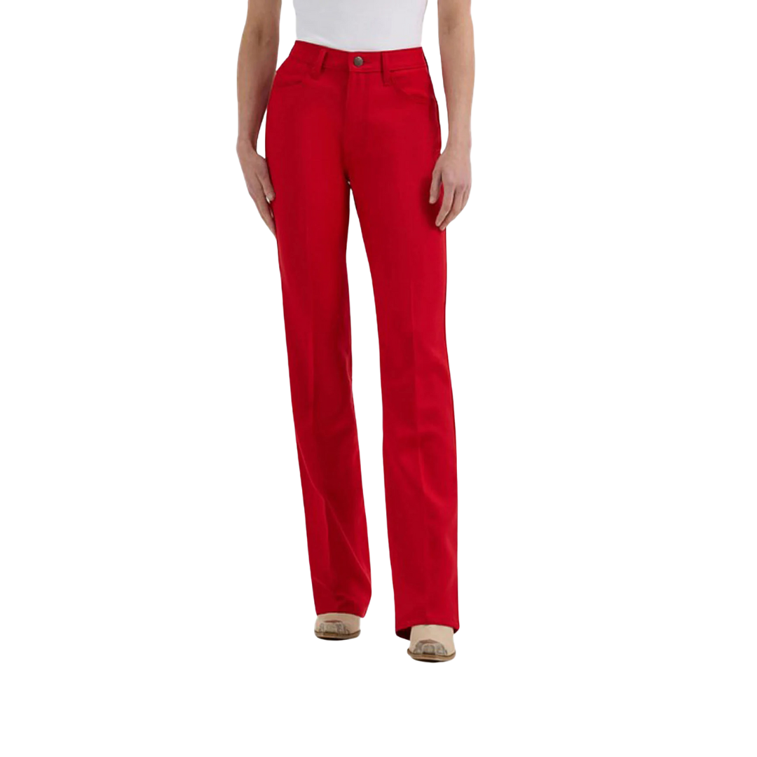 Wrangler Women's Retro Wrancher Red Jeans