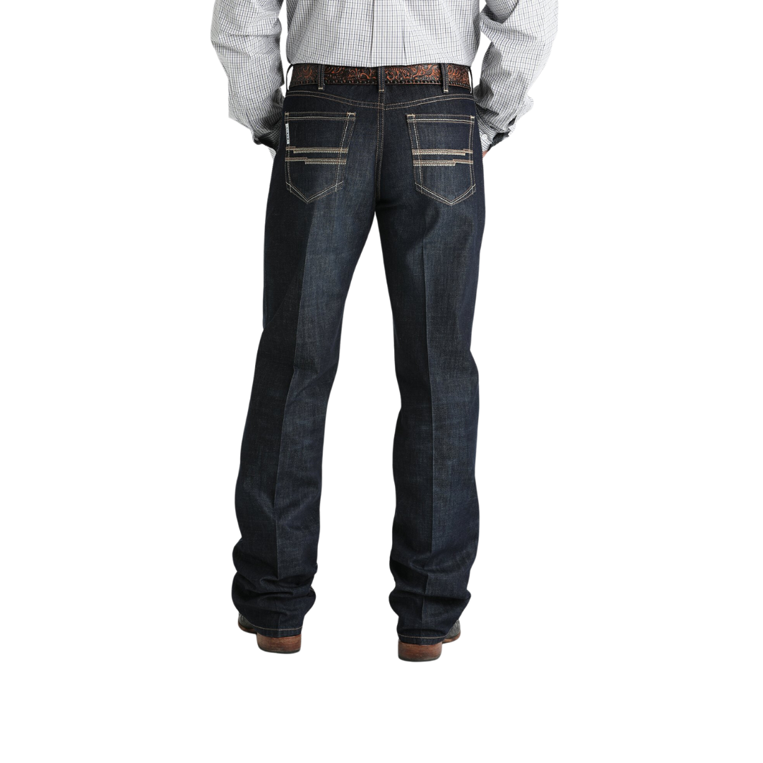 Cinch Men's Relaxed Fit White Label Dark Stonewash Jeans