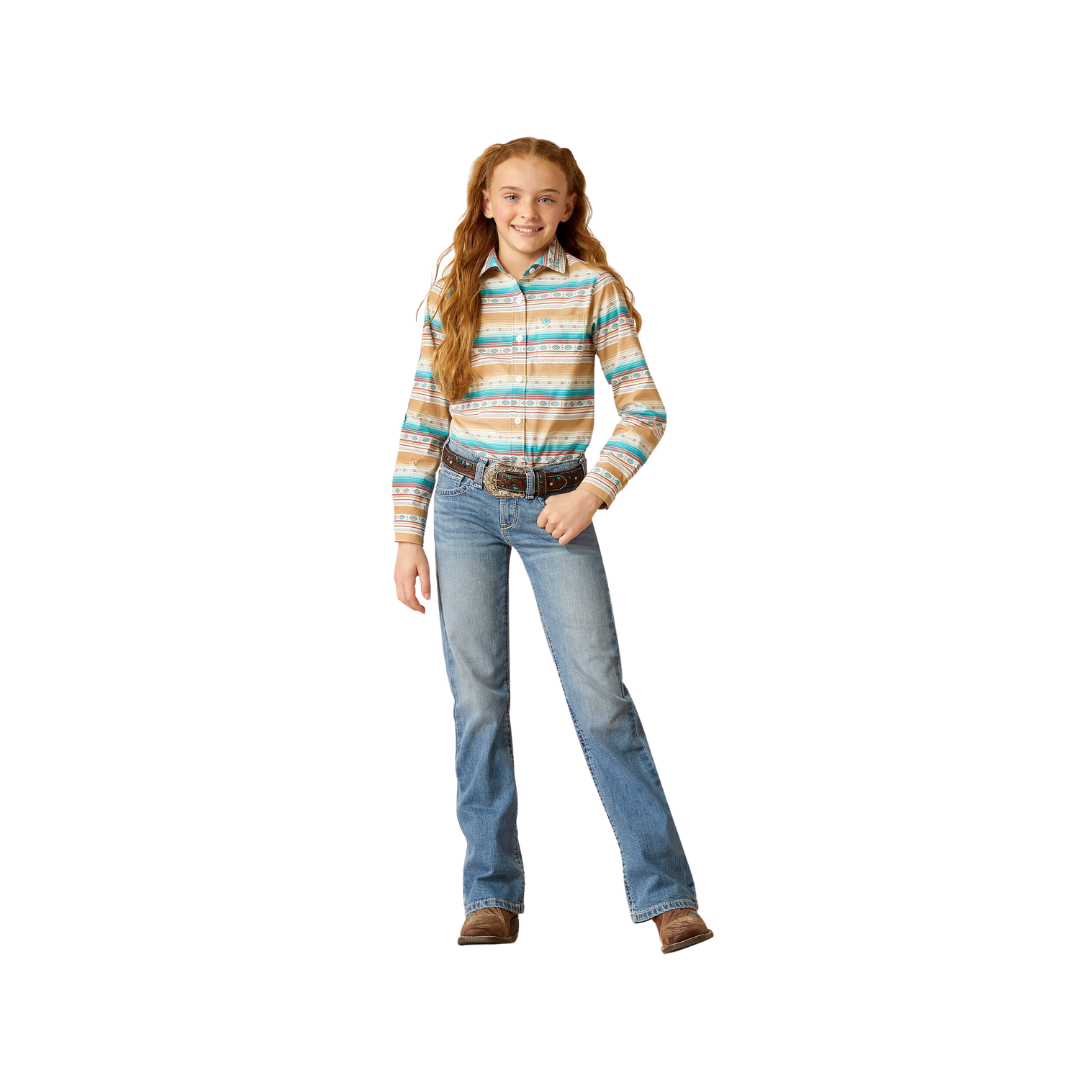 Ariat Youth Girl's Lydia Boot Cut Tennessee Blue Jeans