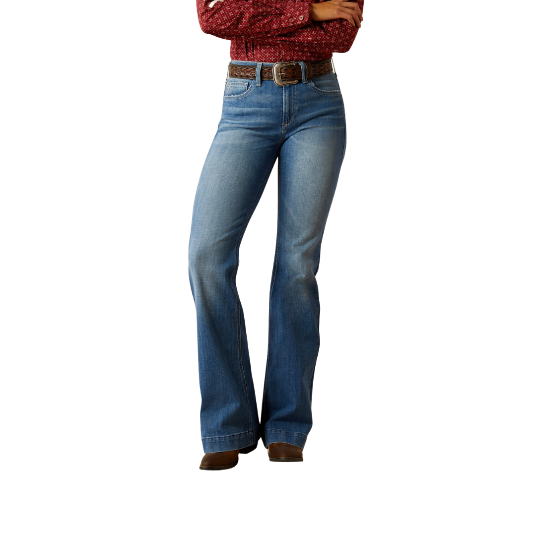 Ariat Women's High Rise Clair Slim Trouser Anaheim Jeans