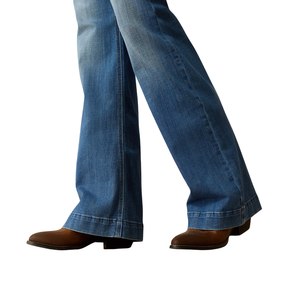 Ariat Women's High Rise Clair Slim Trouser Anaheim Jeans