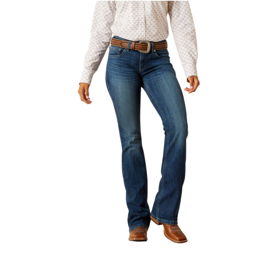 Ariat Women's Mid Rise Ariana Boot Cut Jean