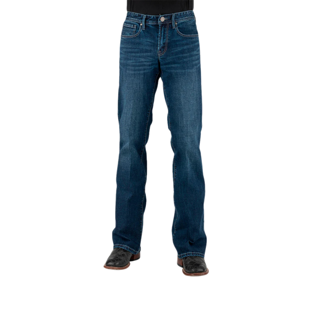 Stetson Apparel Men's Rocks Fit Stetch Denim Jeans