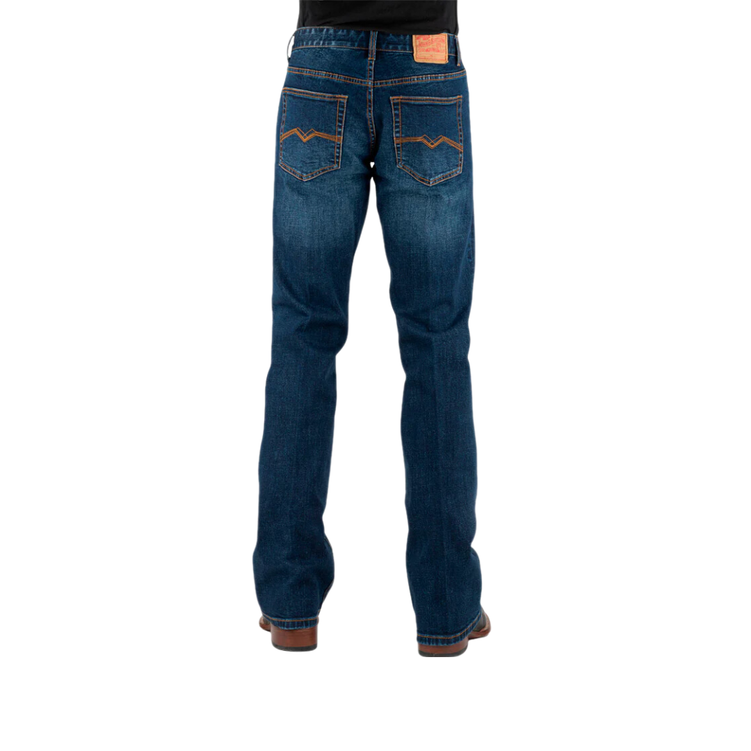 Stetson Apparel Men's Rocks Fit Bootcut Denim Jeans