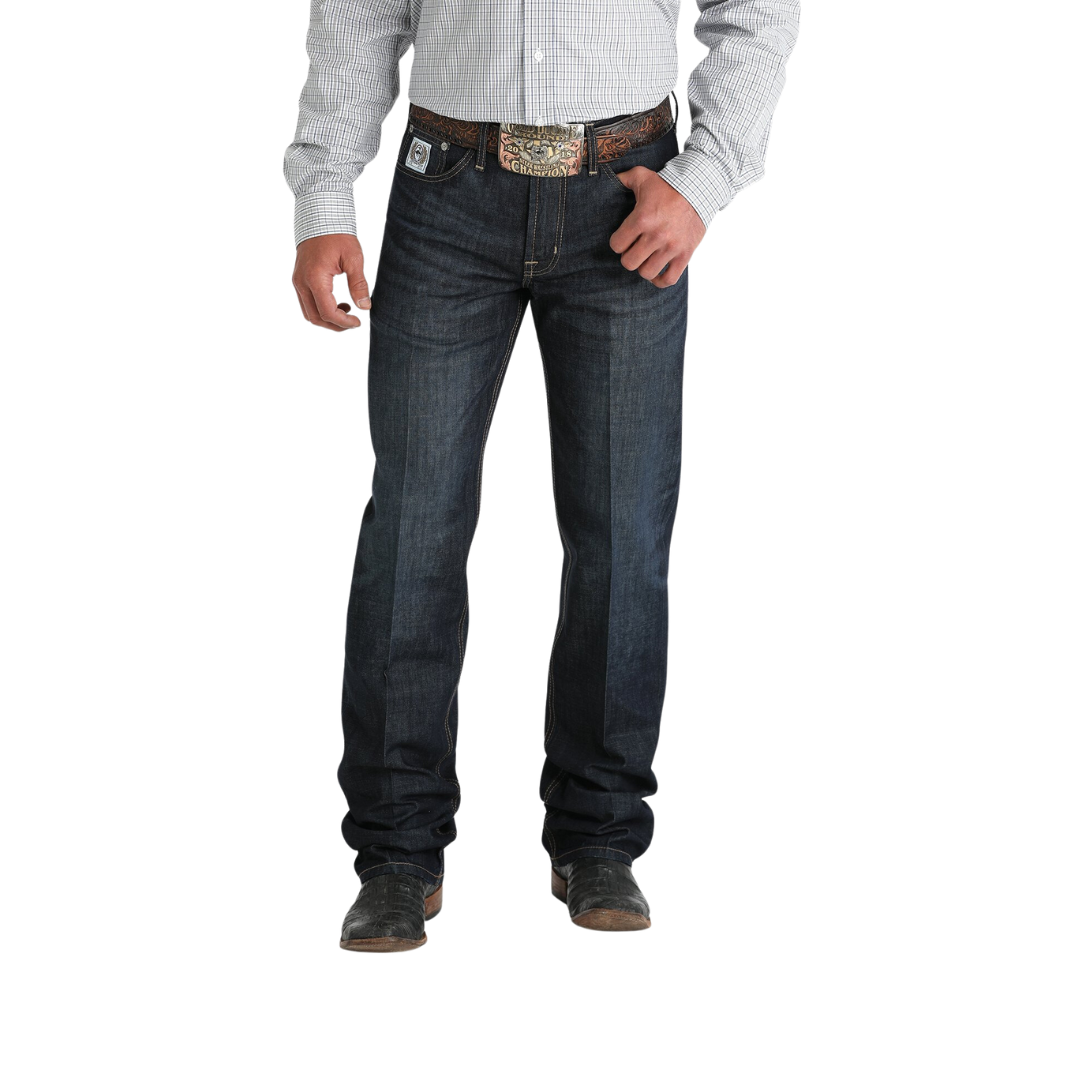 Cinch Men's Relaxed Fit White Label Dark Stonewash Jeans