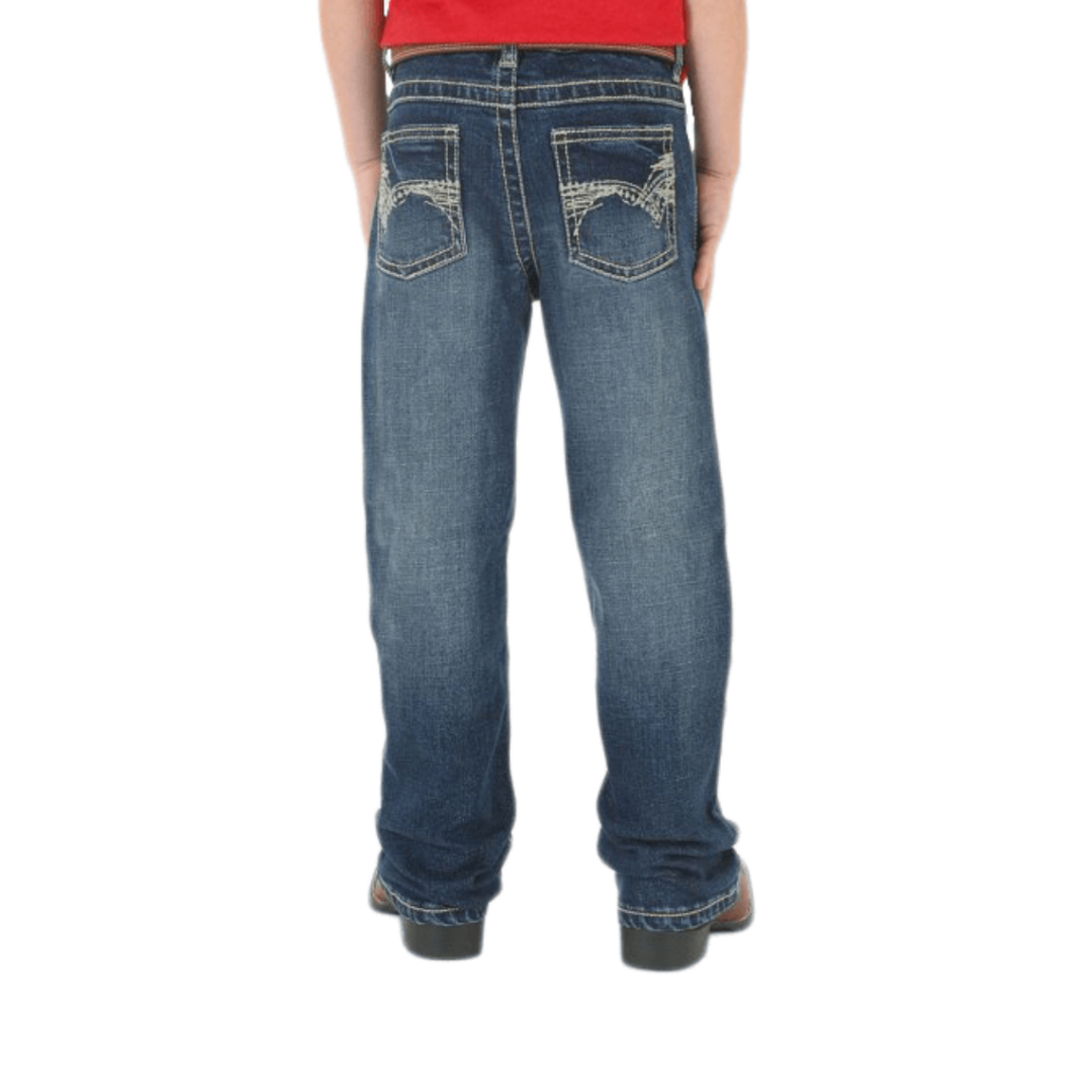 Wrangler Toddler Boy's Midland Medium Wash Slim Blue Jeans