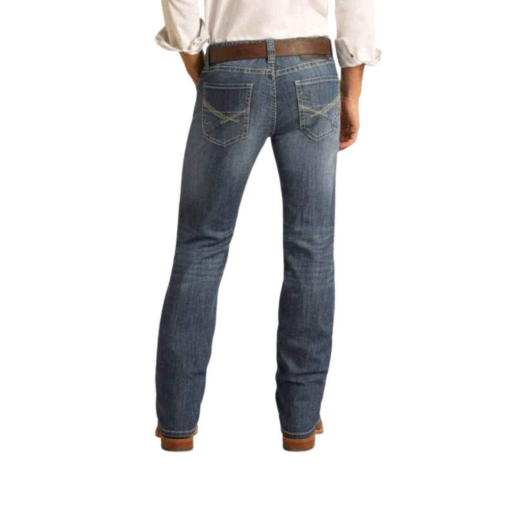 Rock & Roll Men's Reflex Revolver Vintage Jeans
