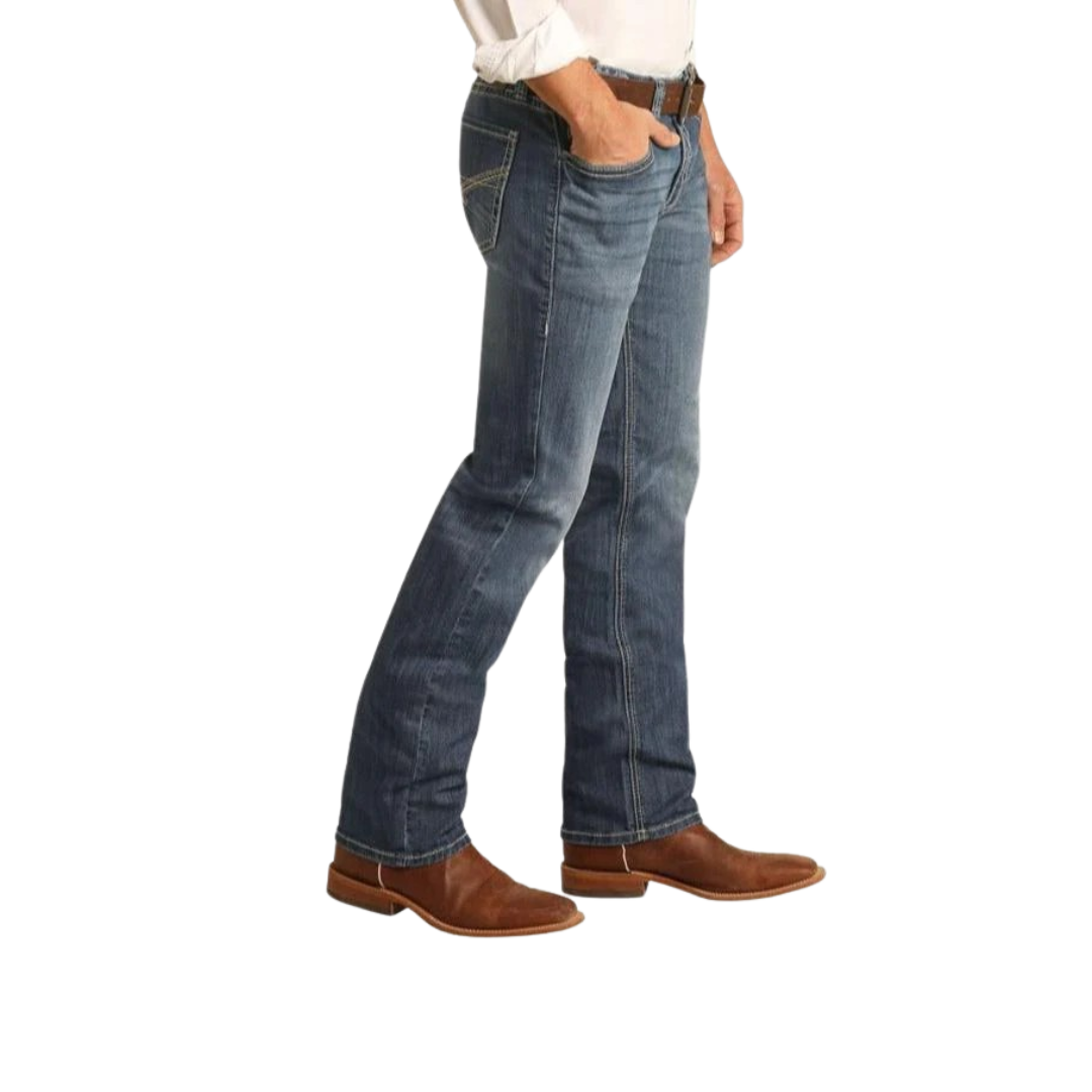 Rock & Roll Men's Reflex Revolver Vintage Jeans