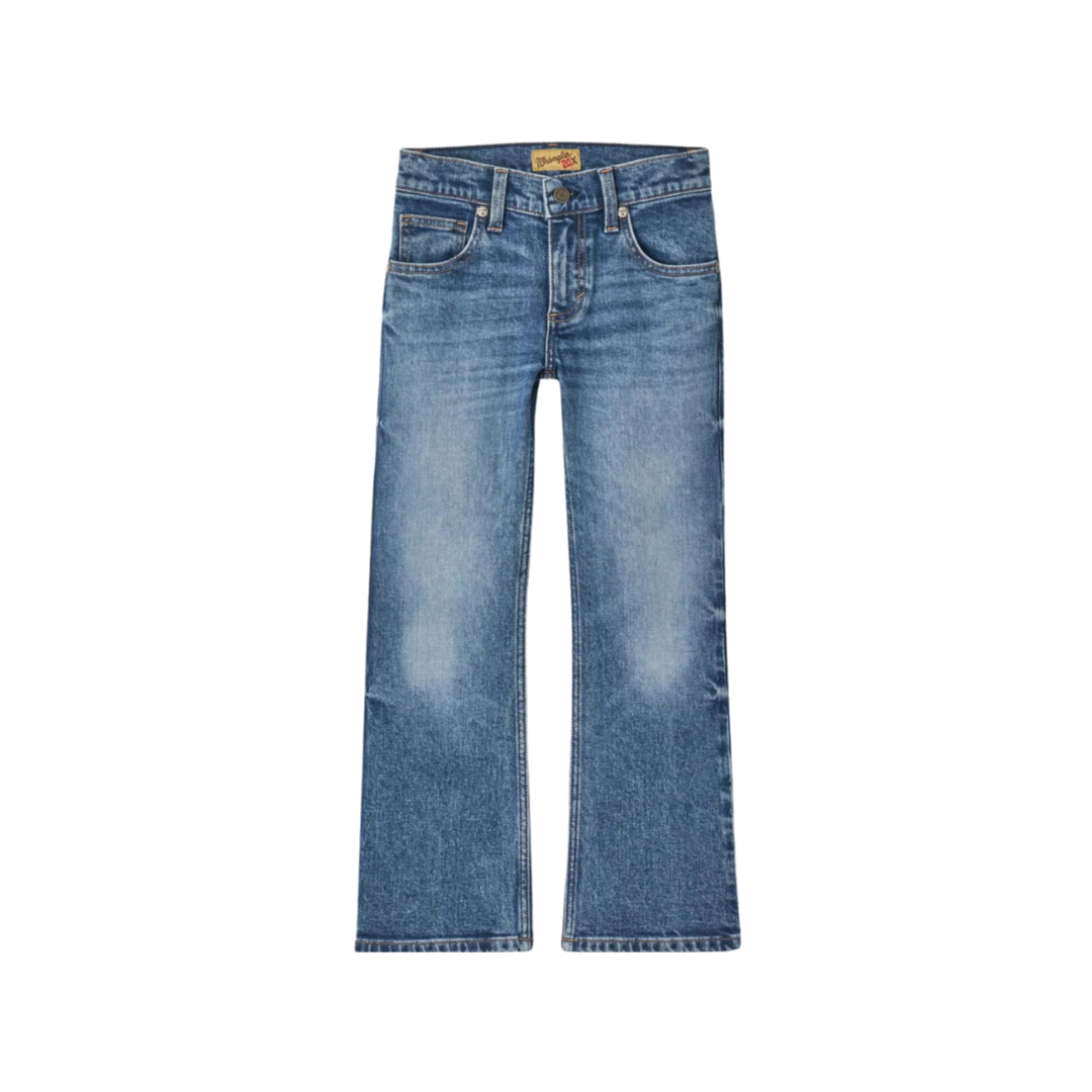 Wrangler Youth Boy's 20X Vintage Bootcut Blue Jeans