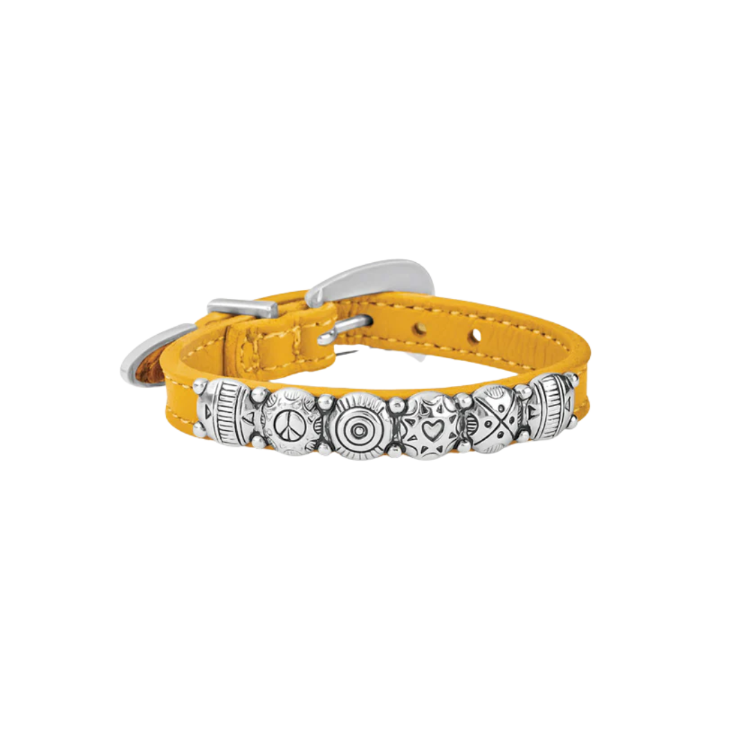 Brighton Women's Yellow Harmony Bandit Bracelet