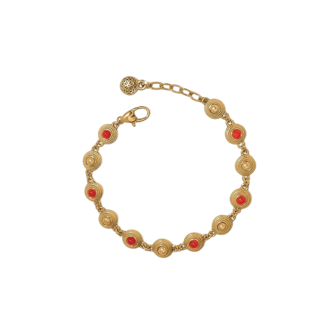 Brighton Women's Ferrara Venetian Gems Yellow Bracelet