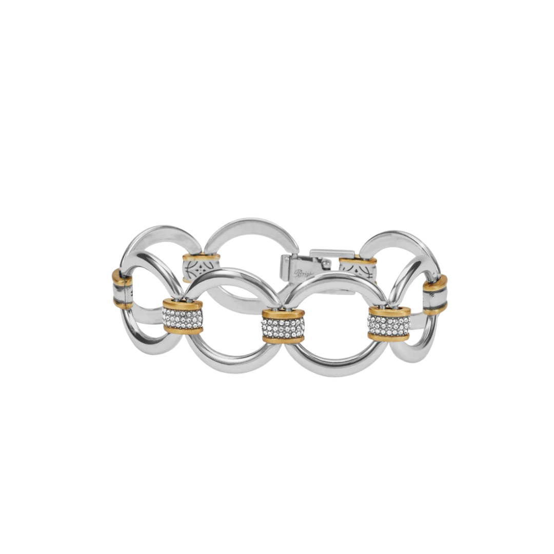Brighton Women's Meridian Tempo Link Grey Bracelet