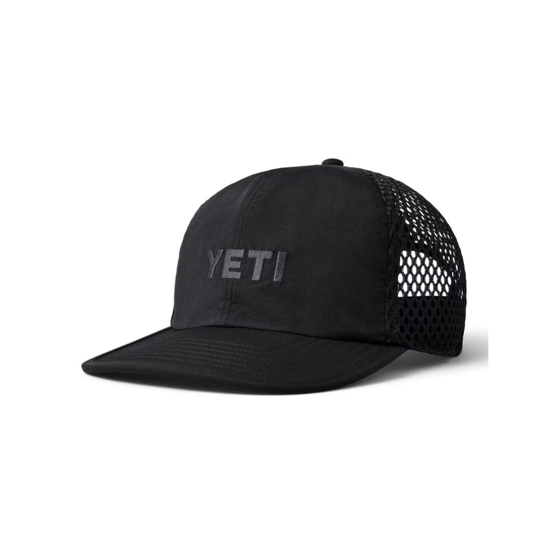 Yeti Logo Low Profile Performance Black Hat