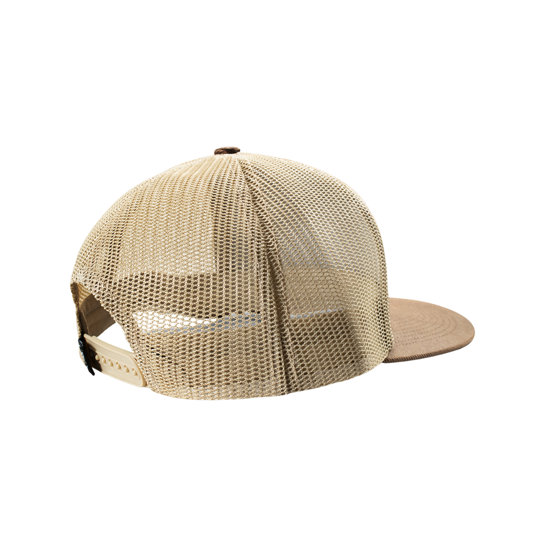 Ariat Men's Oilskin Desert Patch Brown Cap