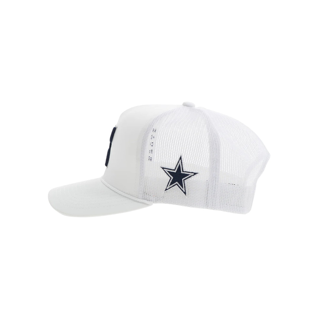 Hooey Men's Dallas Cowboys White Cap
