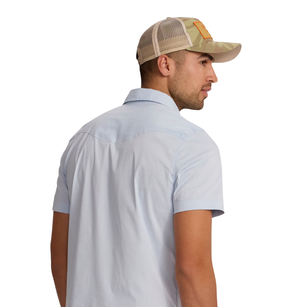 Tecovas Men's Western Goods Trucker Khaki Camo Cap