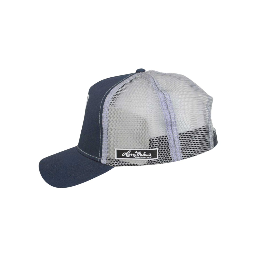 Larry Mahan Men's El Valiente The Brave Blue Cap