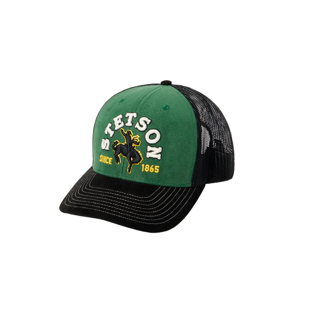 Stetson Men's Mesh Grey And Black Cap