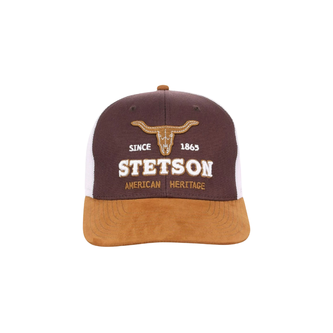 Stetson Men's Trucker Brown Cap