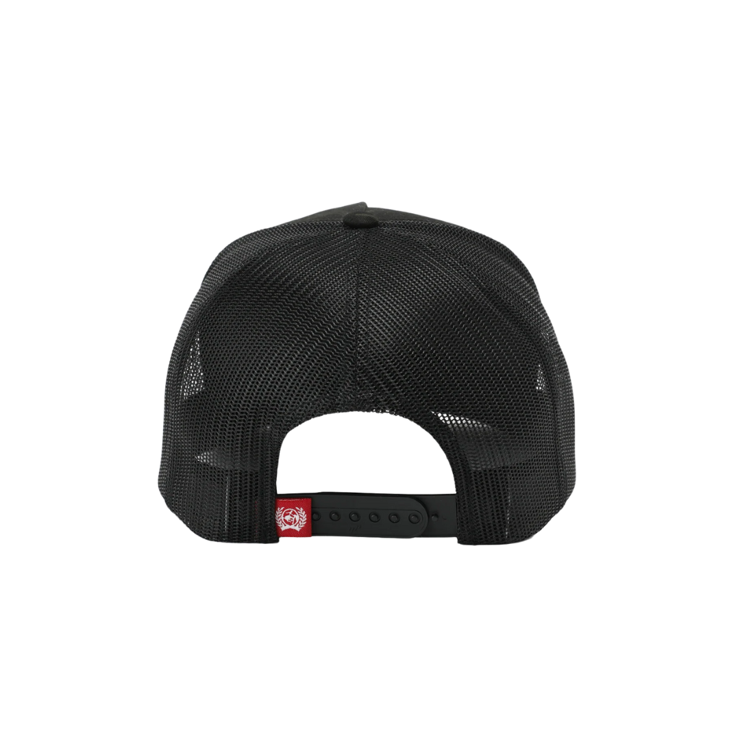 Cinch Men's Camouflage Vegas Patch Trucker Black Cap