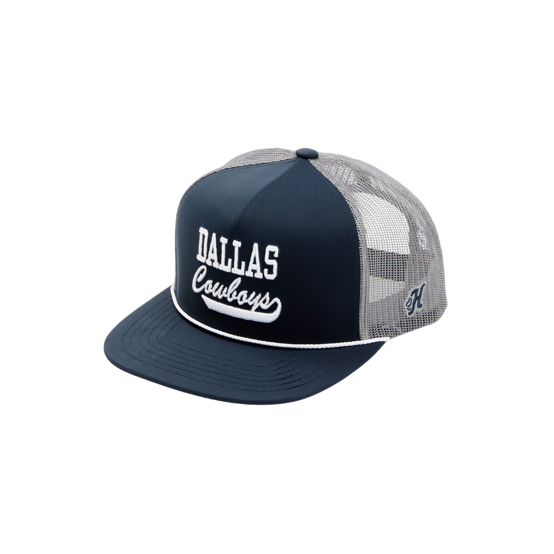Hooey Men's Dallas Cowboys Trucker Blue Cap