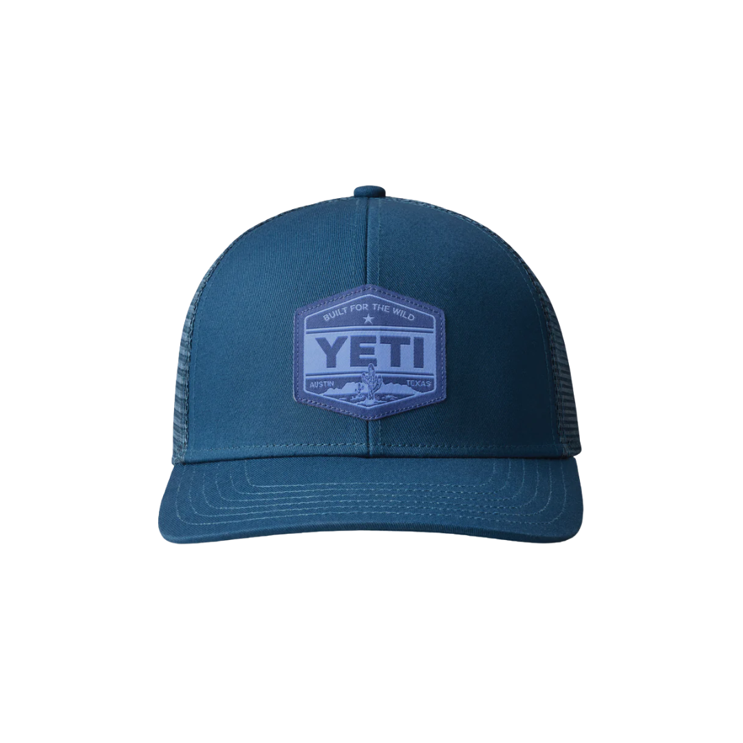 Yet Trucker Mesh Blue Cap