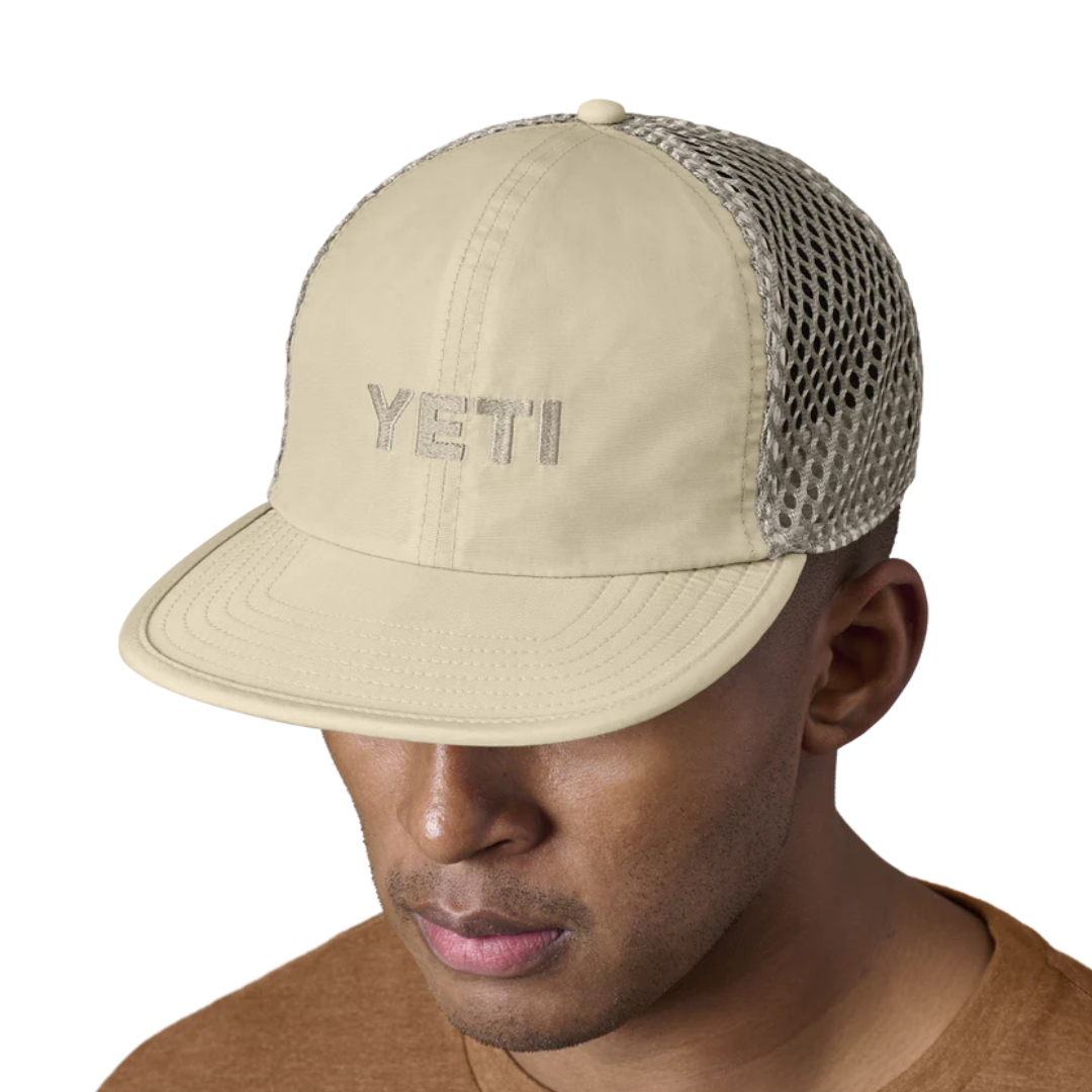Yeti Logo Flat Sand Cap