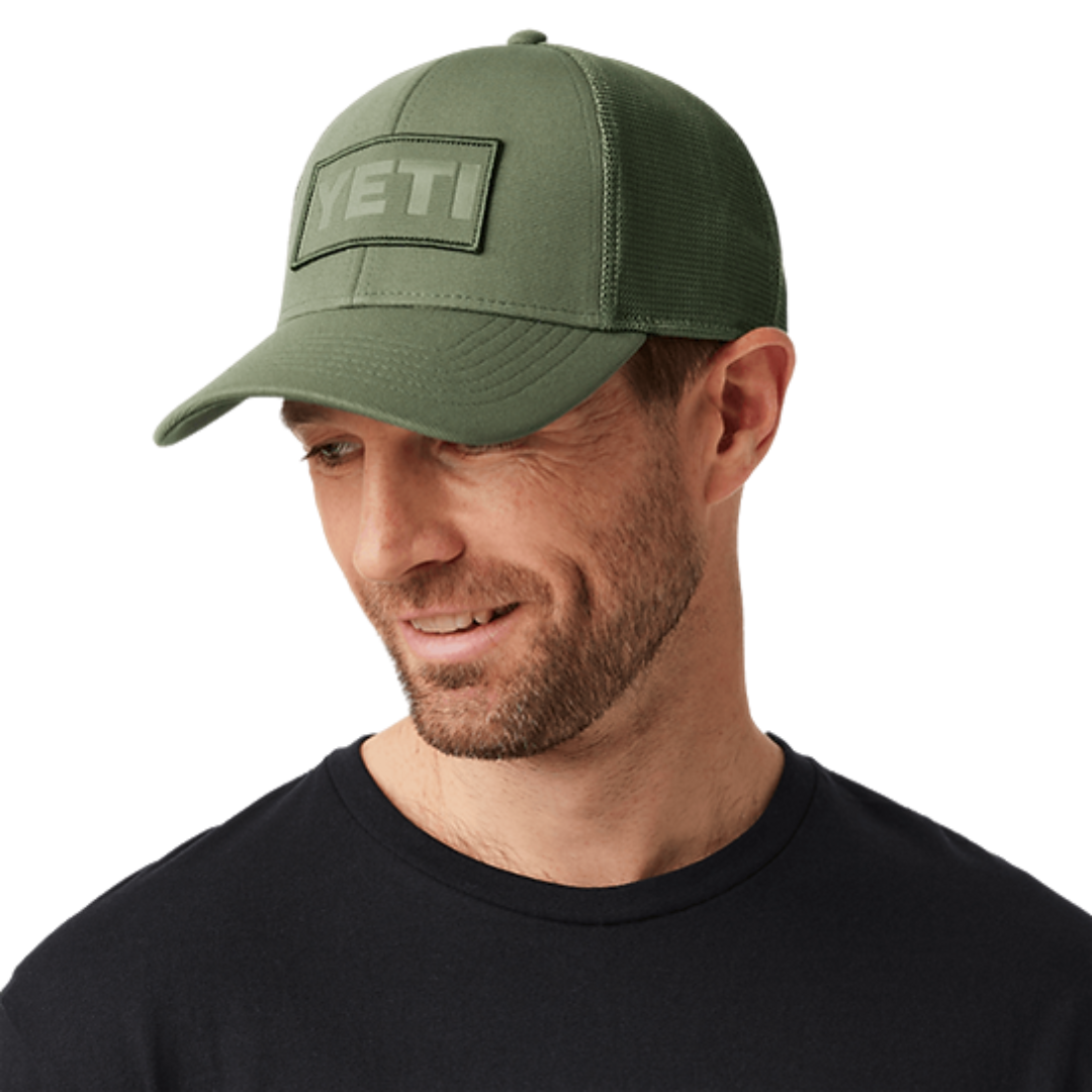 Yeti Core Patch Trucker Olive Cap